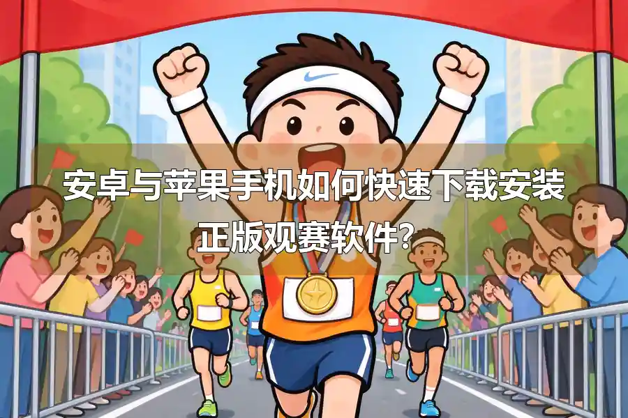 安卓与苹果手机如何快速下载安装正版观赛软件?